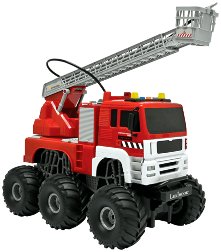 Crosslander® PRO Camion de pompier RADIOCOMMANDé - LEXIBOOK