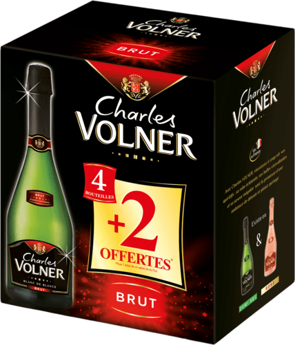 Vin Mousseux Blanc de Blancs Brut - Charles Volner
