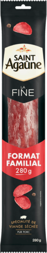 Saucisson sec La Fine Format Familial - SAINT AGAÛNE