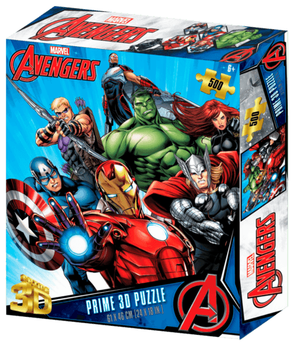 Puzzle 3d 500 Pièces Avengers