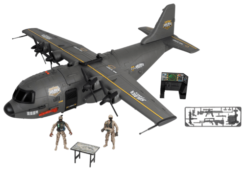 Avion Cargo Hercules Soldier Force