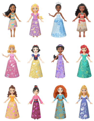 Coffret de 12 figurines princesses