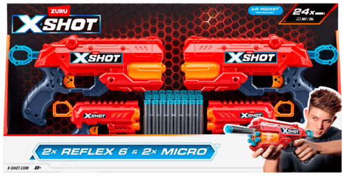 Pack de 2 Reflex et 2 Micro