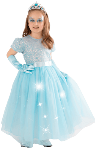 Robe Princesse Lumineuse Sequins