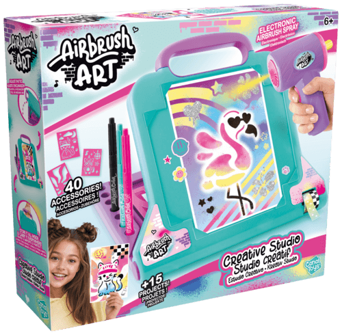 1. Studio Créatif Airbrush Art 2. Studio de scrapbooking 3. Studio de mode lumineux - CANAL TOYS