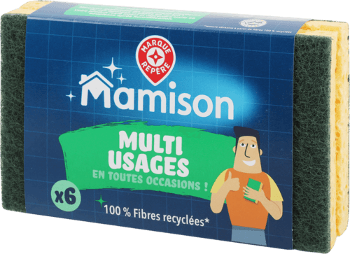 Éponges Grattantes Multi-Usages - Mamison