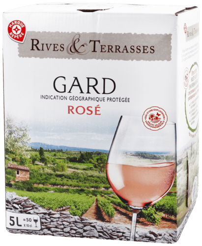 Igp Gard Rosé - Rives et Terrasses