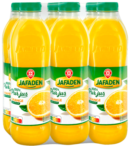 Pur Jus D'orange Sans Pulpe - Jafaden