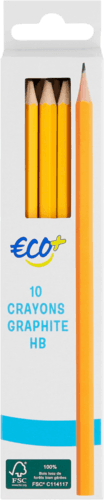 10 Crayons à Papier - Eco+