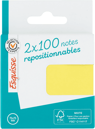 200 Notes Adhésives - Esquisse