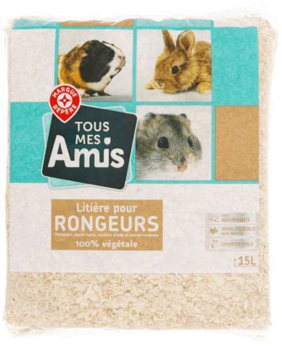 Litière Rongeurs - Tous Mes Amis