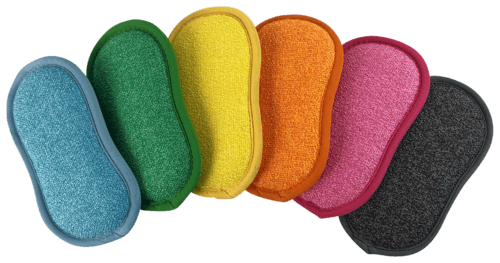 Lot de 6 Eponges Réutilisables - Homeside