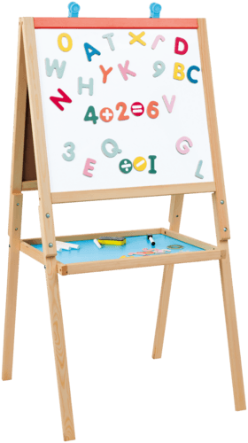 Tableau Double Face en Bois - Kidway
