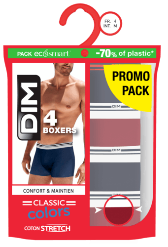 Lot de 4 Boxers Homme - Dim