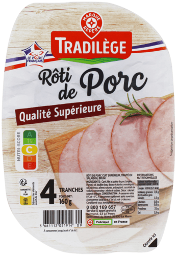 Rôti de Porc Qualité Supérieure - Tradilège