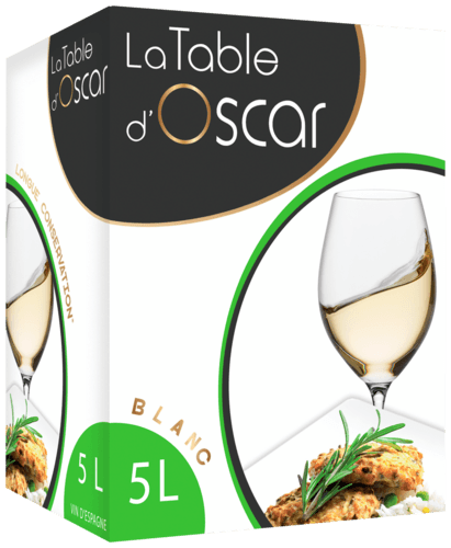 Vin Sans Indication Géographique Blanc D'espagne Bib - la Table D'oscar