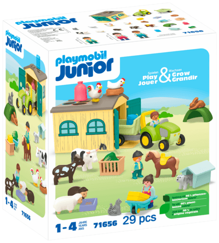 Ferme Avec Tracteur et Animaux - Playmobil