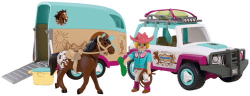 Véhicule Avec Remorque à Chevaux - Playmobil