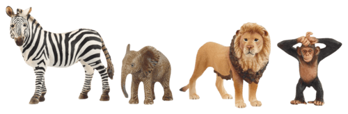 1. Mes Premiers Animaux D'afrique 2. Mes Premières Licornes - Schleich
