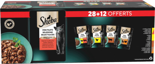 Mini Filets en Sauce pour Chat - Sheba