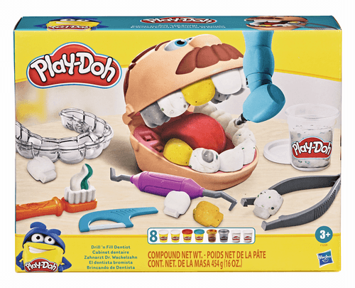 1. Dentiste 2. Vétérinaire 3. Coiffeur - Play Doh