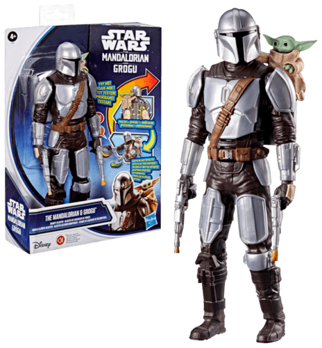 Figurines Mandalorian et Grogu - Star Wars