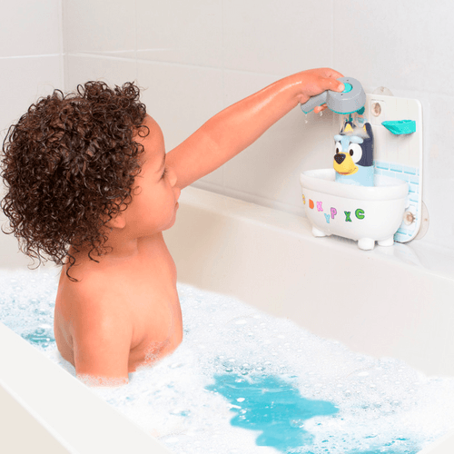 1. Bluey prend son bain 2. TUYAUX de BAIN SUPER MARIO - TOMY