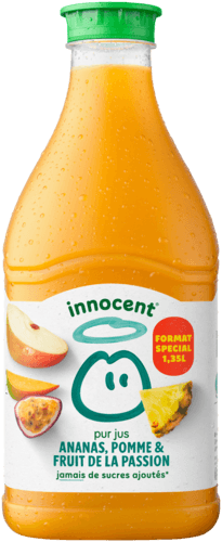 Jus Ananas, pomme & fruit de la passion Format spécial - INNOCENT