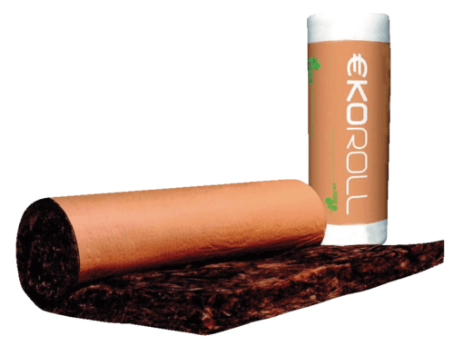 Rouleau de Laine de Verre "Ekoroll 040 Kraft" - Knauf Insulation