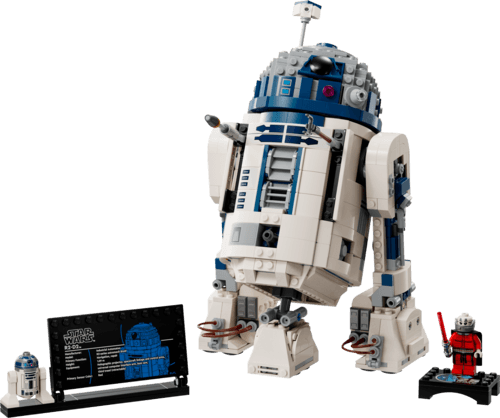 1. R2-D2 2. Grogu et Son Landau - Lego