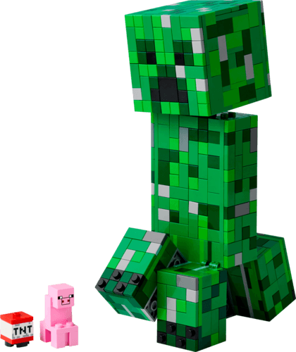 1. le Creeper™ de Minecraft 2. Ravitaillement - Lego