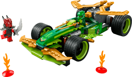 1. La voiture de course à rétrofriction de Lloyd 2. LA CABANE DANS LA NATURE - LEGO