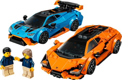 Lamborghini Revuelto et Huracán STO - LEGO