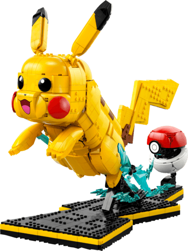 Pikachu et Poké Ball - Lego