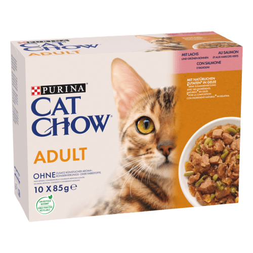 Sur les Produits Présents en Magasin de la Gamme Alimentation Chat "Cat Chow" - Purina