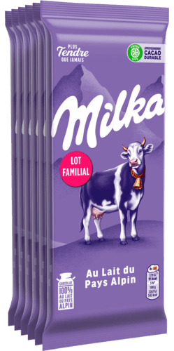 Tablettes de Chocolat - Milka