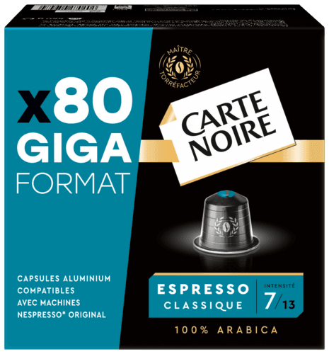 Capsules de Café - Carte Noire