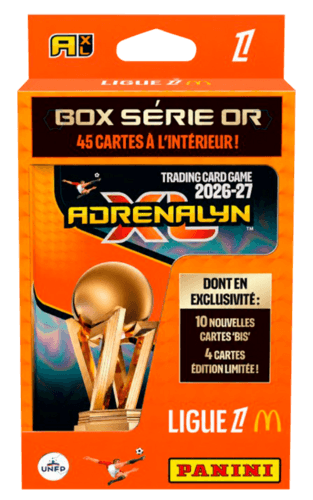 Boîte métal TCG ADRENALYN XL LIGUE 1 MCDONALD’S 2026-27 - PANINI