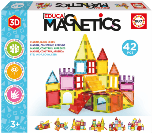 Jeu de construction magnétique - EDUCA