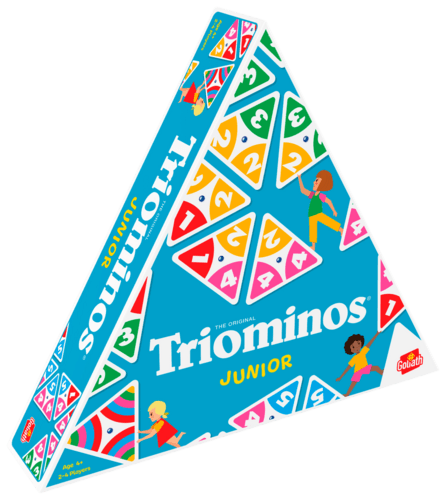 1. Triominos Junior 2. Triominos Junior Pat'patrouille 3. Mots Mêlés Junior - Goliath