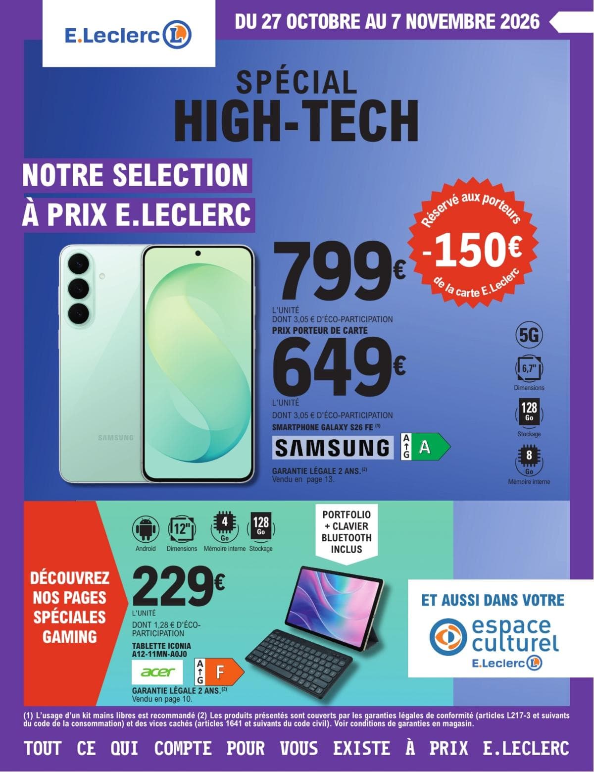 Spécial high-tech