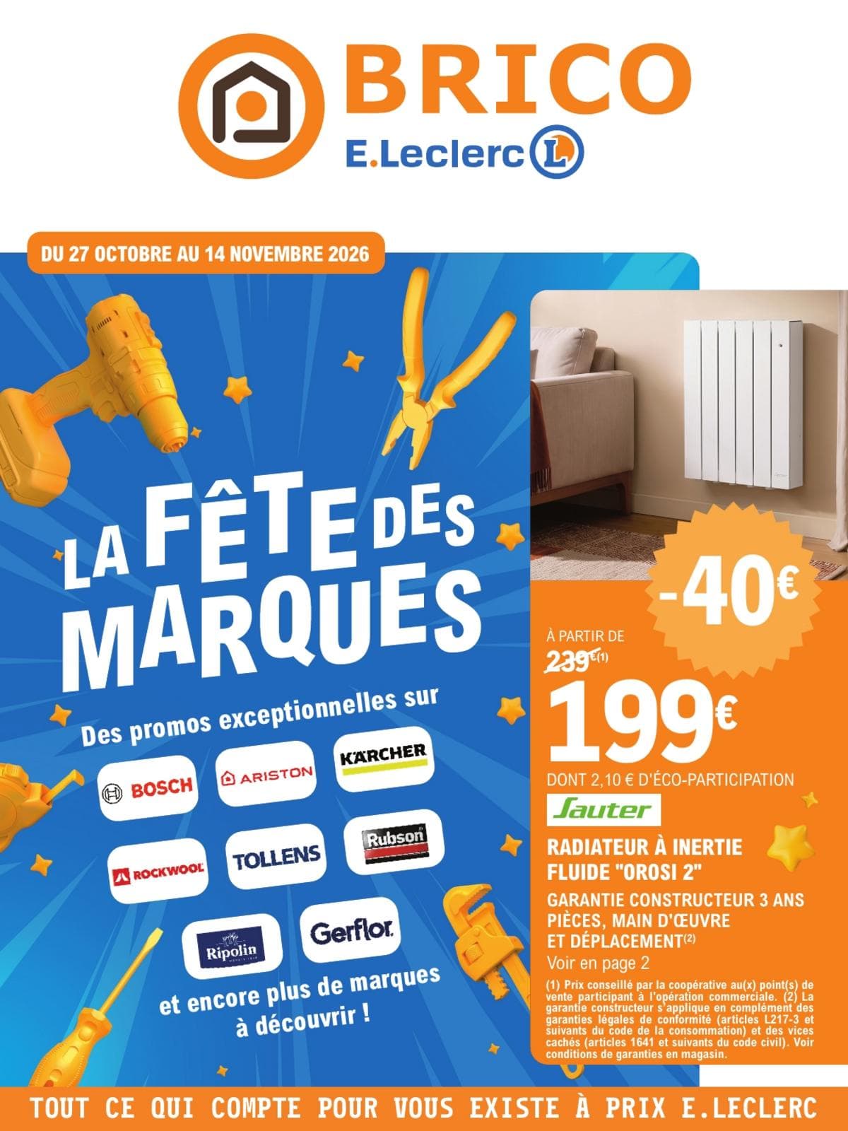 Brico, fête des marques
