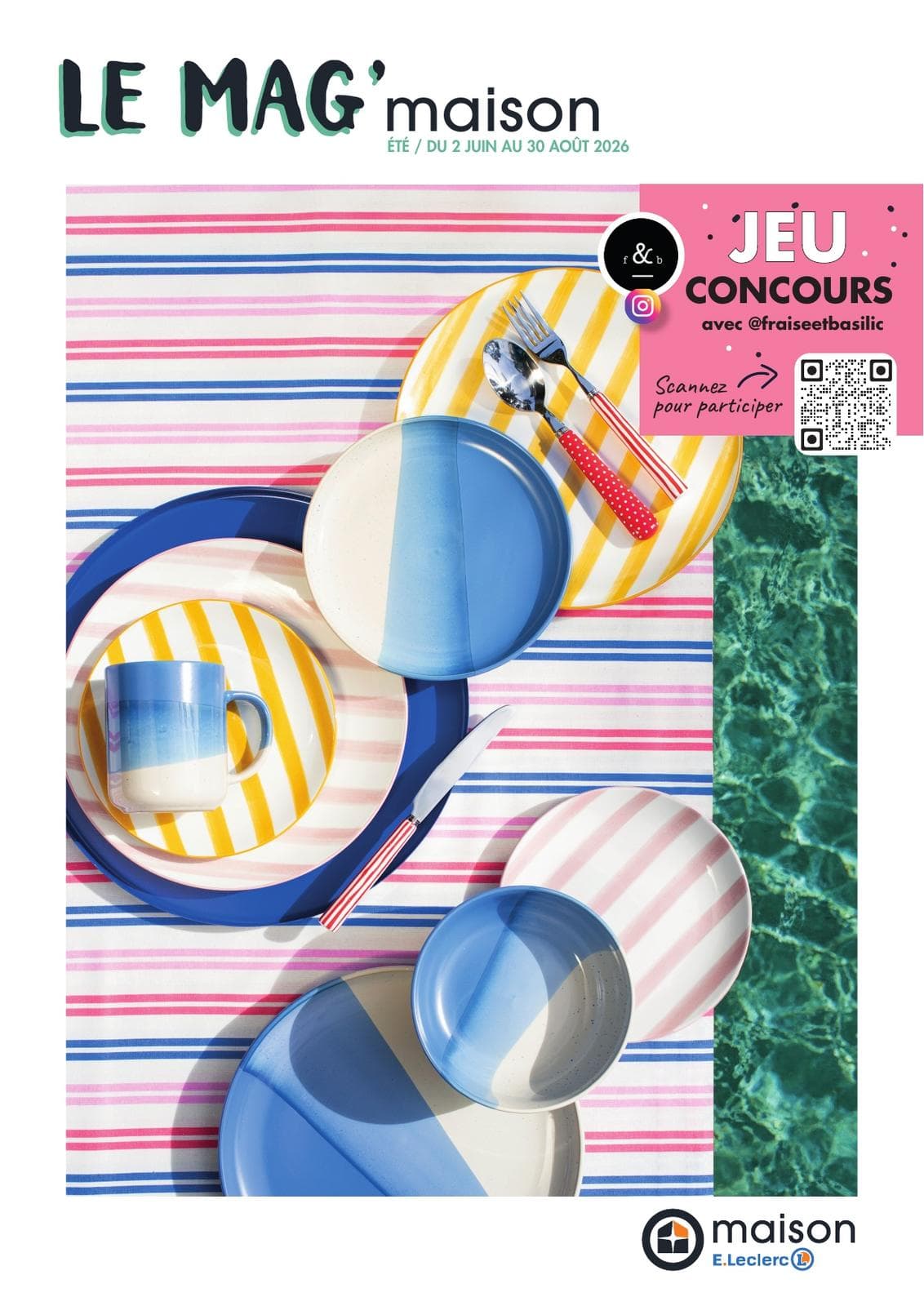 Arts de la table d'été