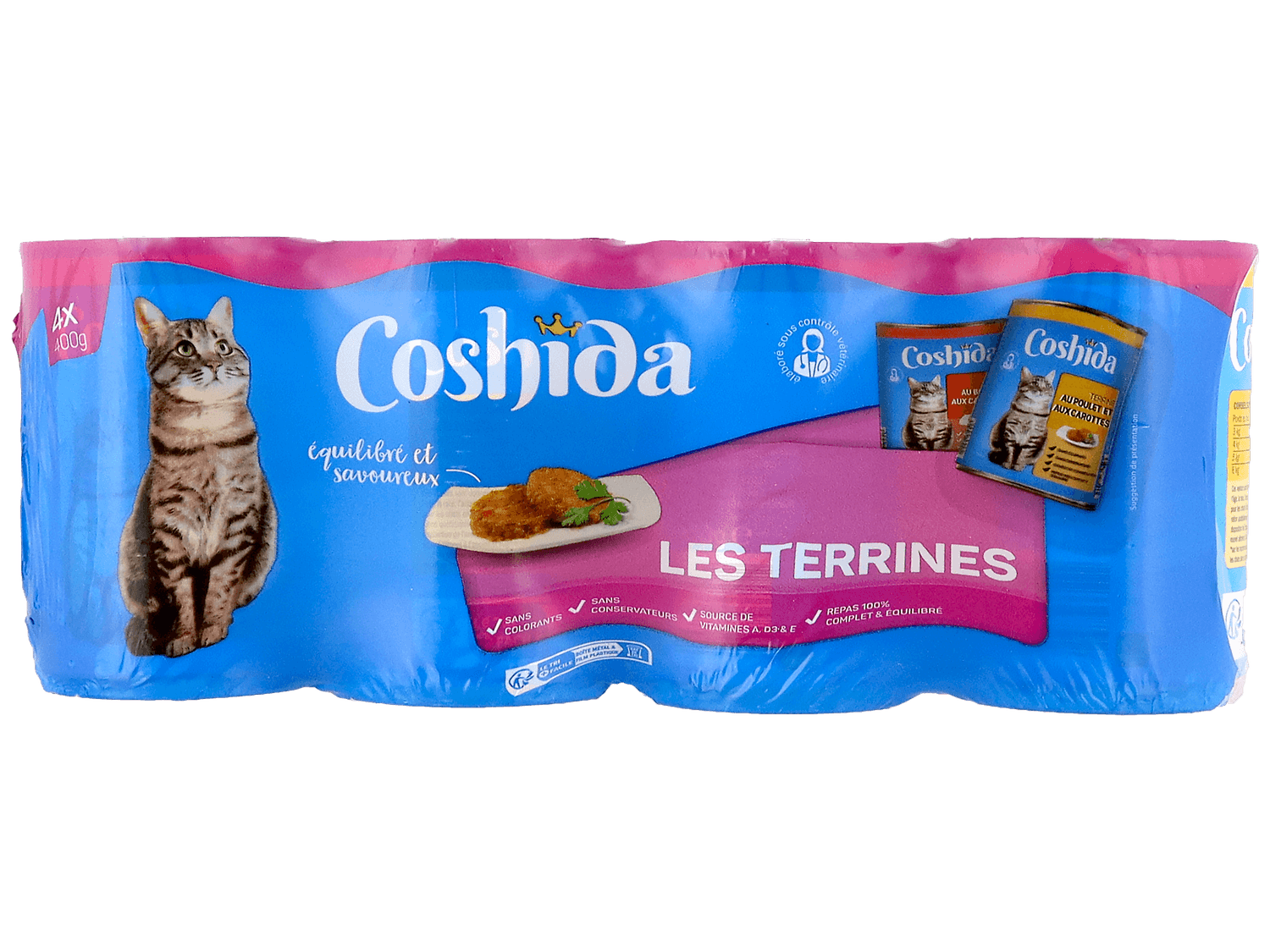 Terrines pour chat