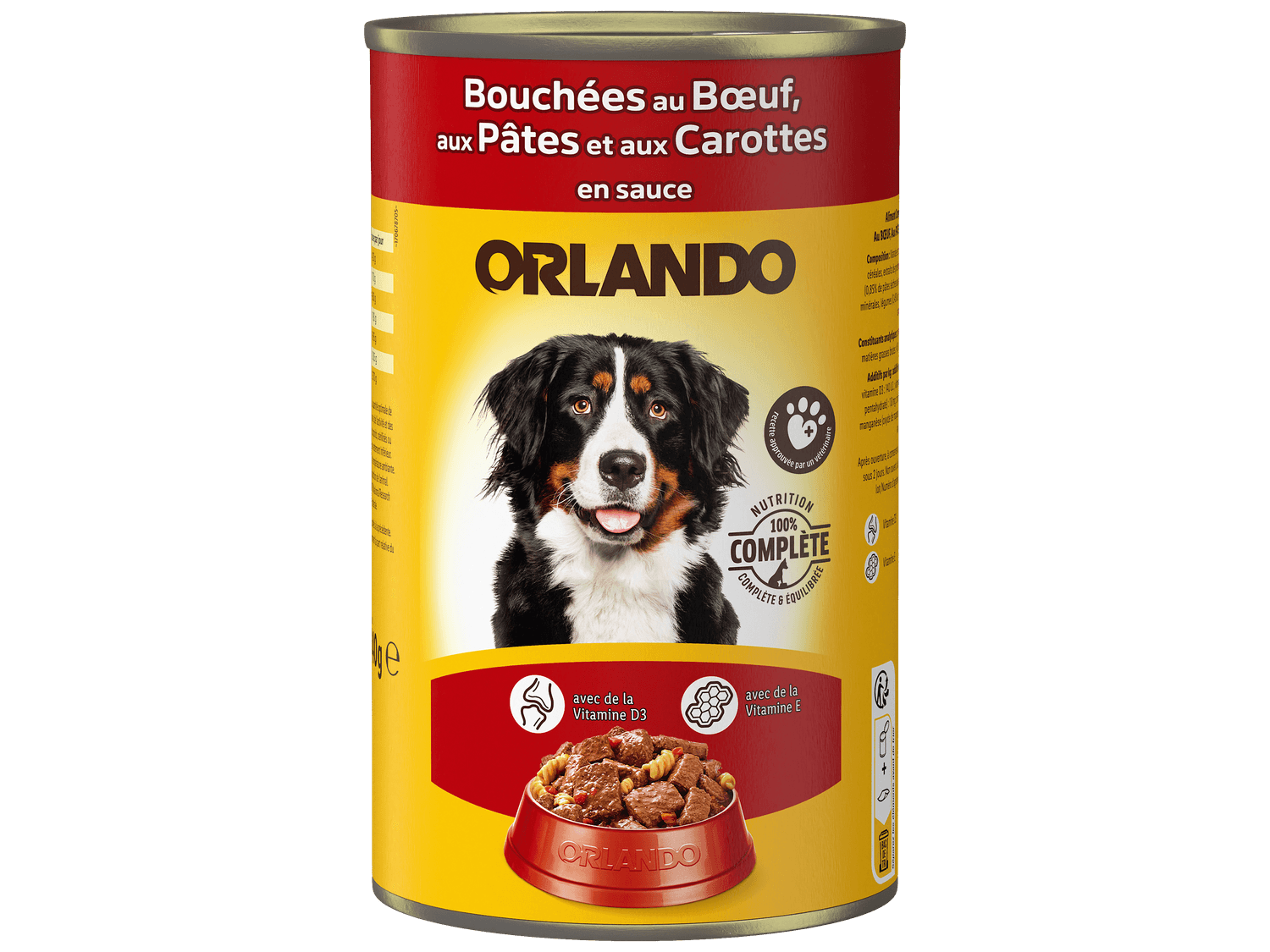 Bouchées en sauce pour chien