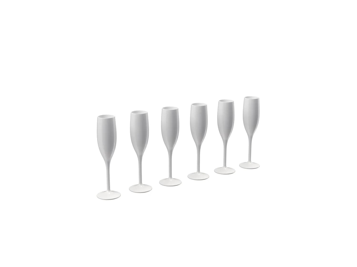 Lot de 6 verres à vin, à champagne ou à eau
