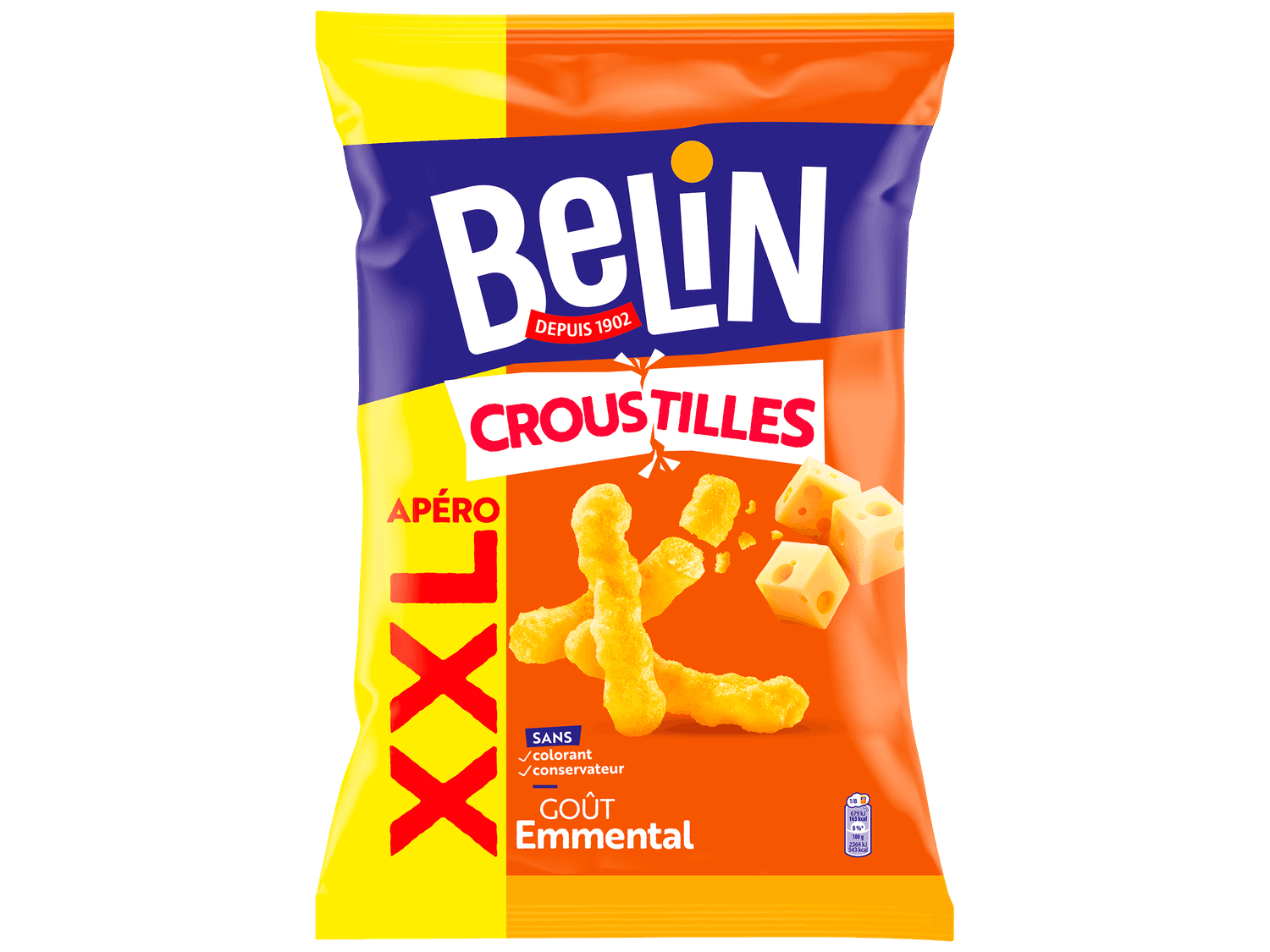Croustilles goût emmental