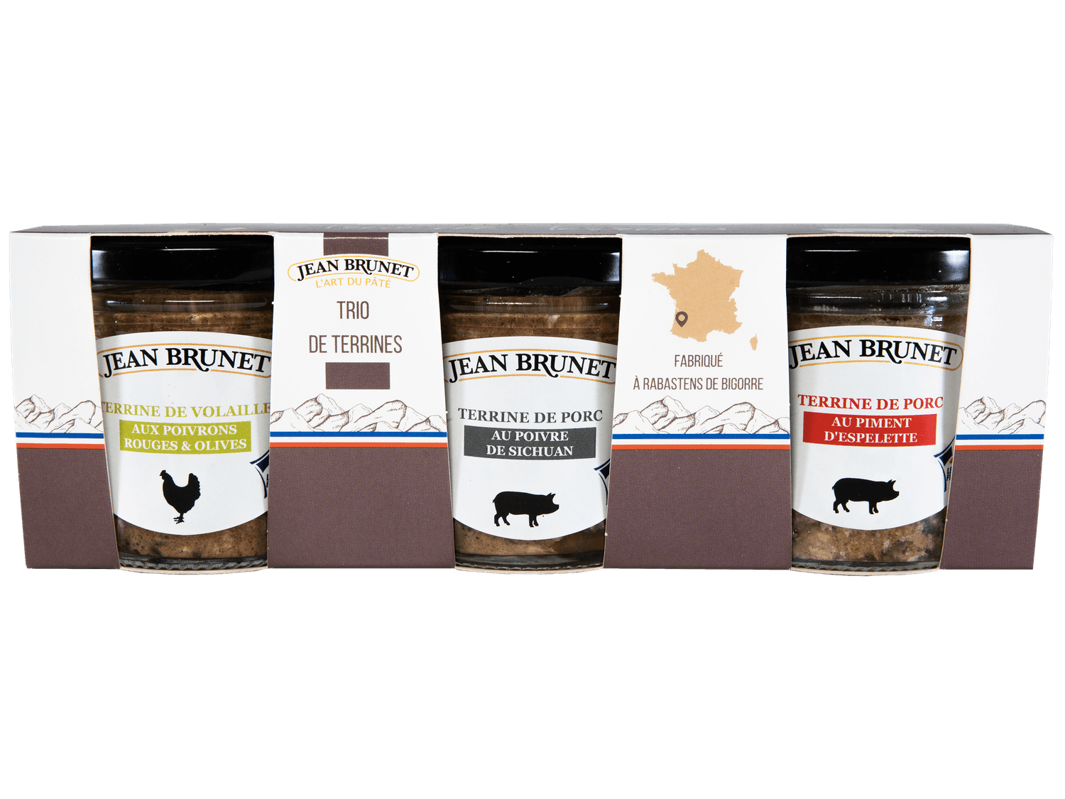Trio de terrines