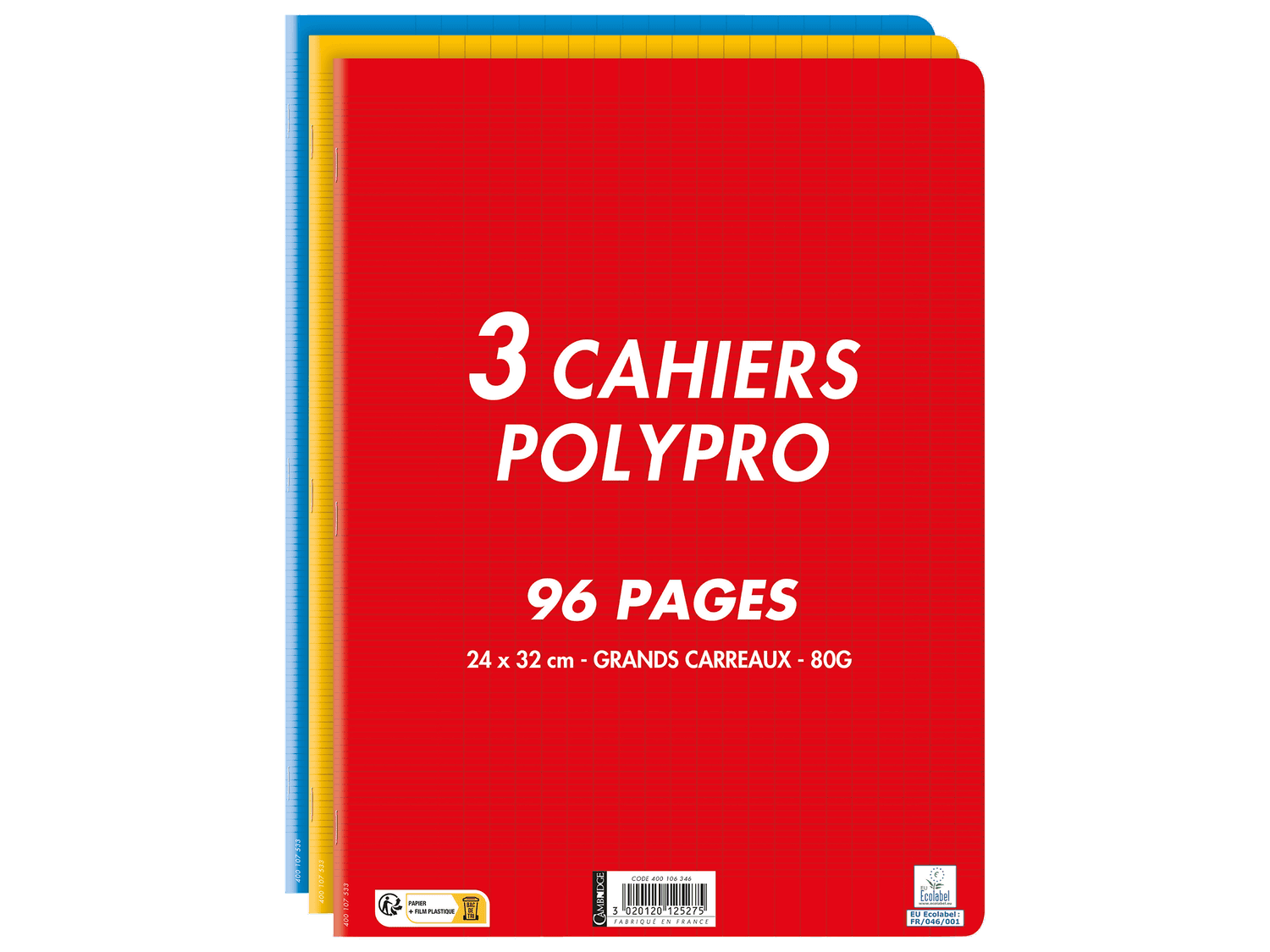 Cahiers 24 x 32 cm