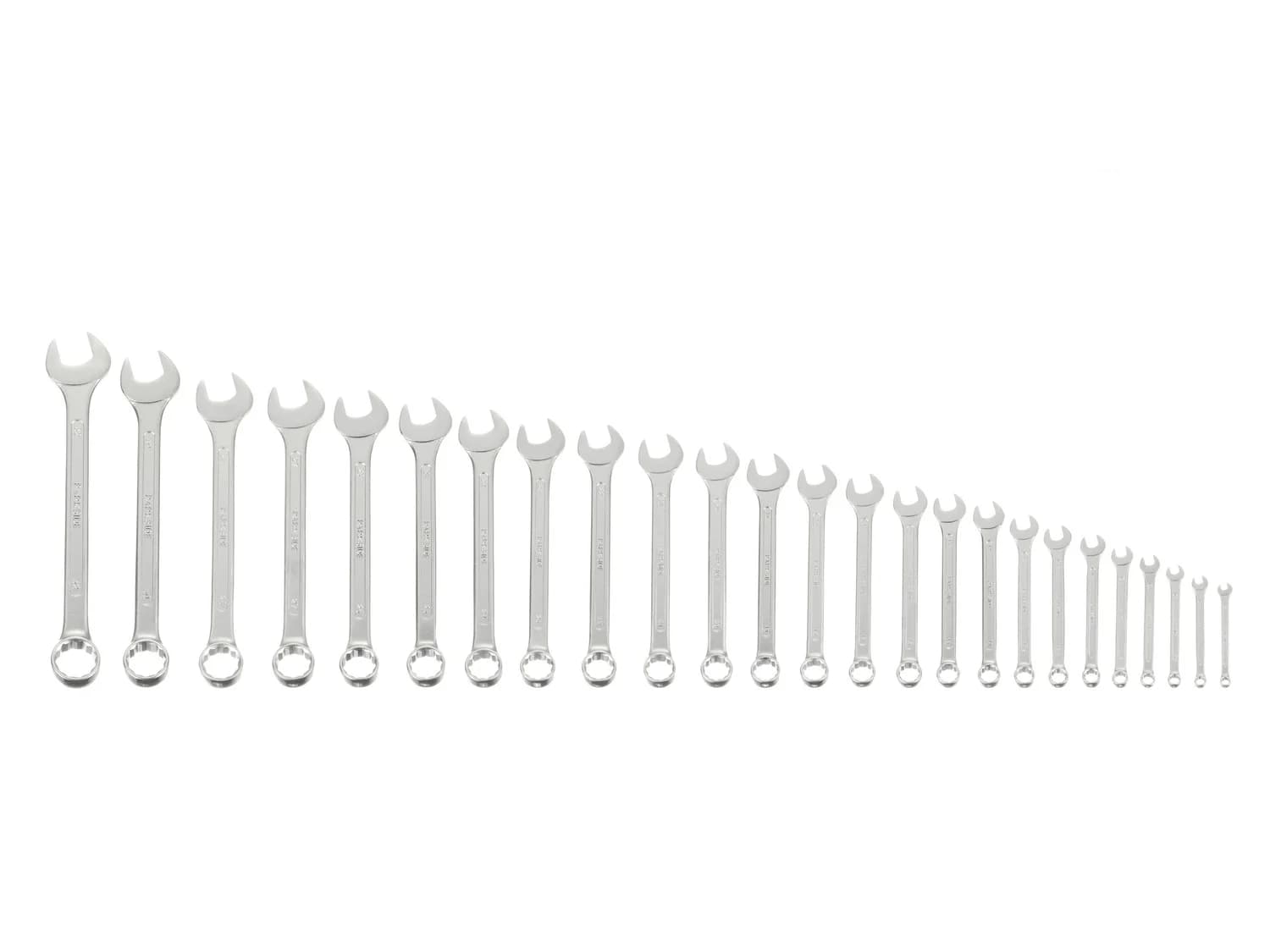 Jeu de clés mixtes, 25 pièces